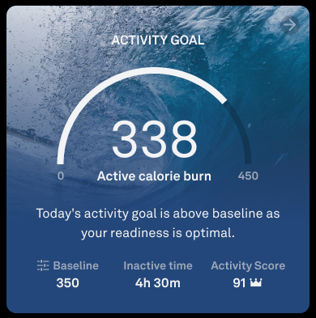 Activity Example Oura