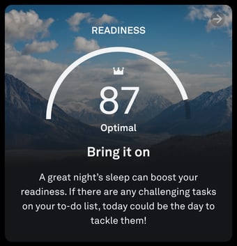 Readiness Score Optimal